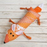 Lisek -podłużna poduszka ok 56 cm