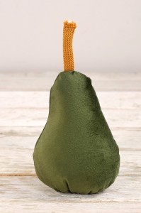 Gruszka dekoracyjna mała ok 15 cm
